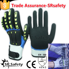 SRSAFETY 13G gants de travail en nylon et en fibre de verre moulés en latex